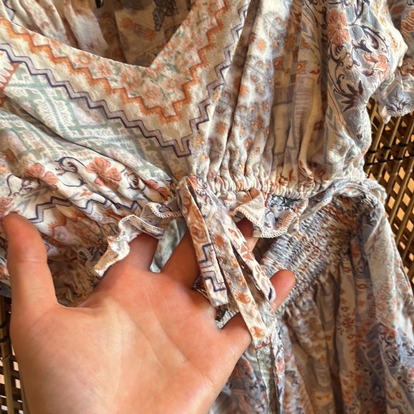 Blue B Patchwork cutout romper Size M - Picture 8 of 11